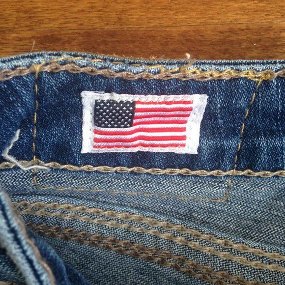 True Religion - Julie Big QT Skinny Blue Jeans - Picture 9 of 11